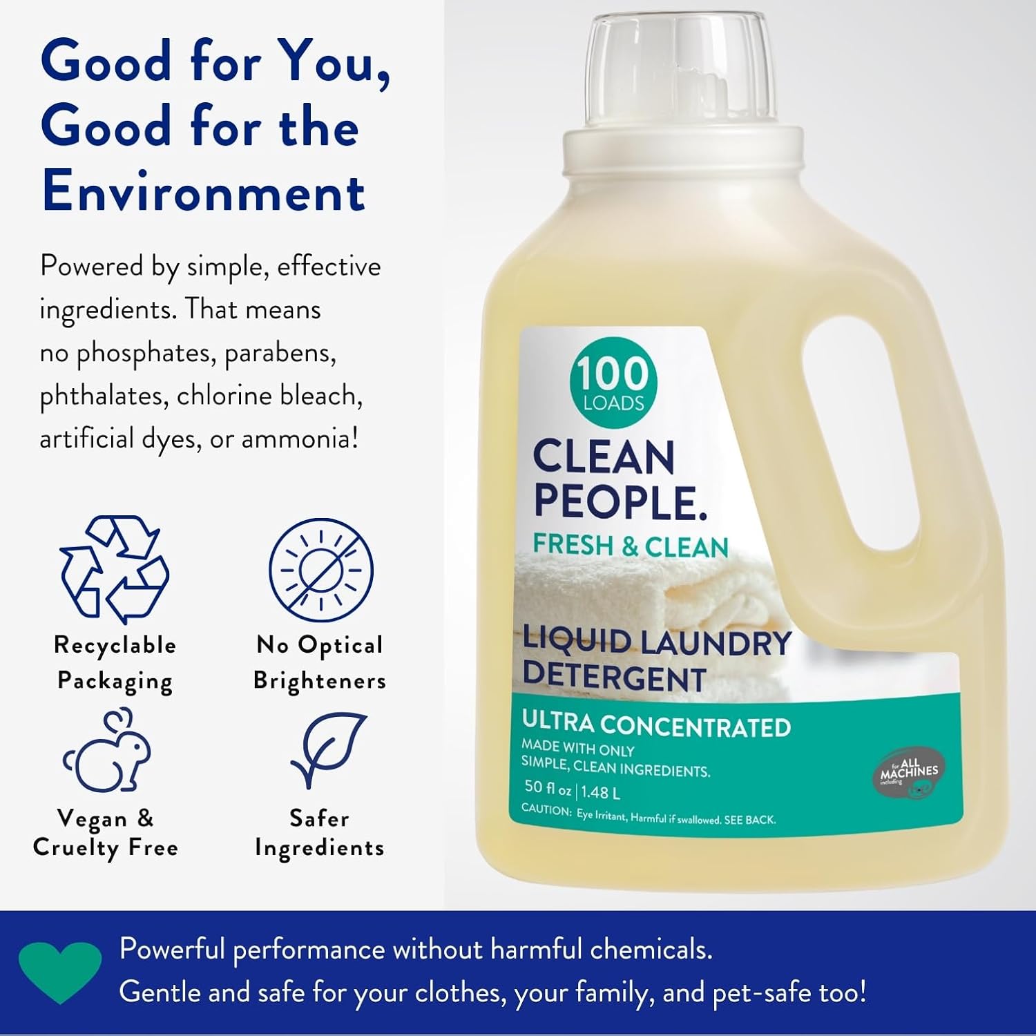 The_Clean_People_Liquid_Laundry_Detergent_-_Recyclable_Packaging,_Stain_Fighting_-_Ultra_Concentrated,_Laundry_Soap_-_Fresh_Scent,_50_fl_oz