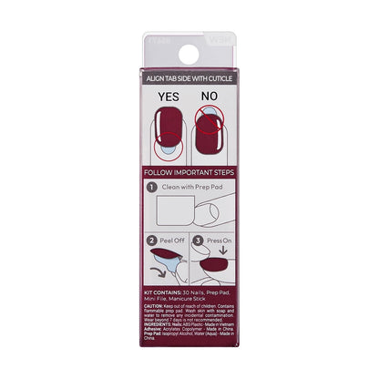 KISS_imPRESS_No_Glue_Mani_Press_On_Nails,_Color,_'Red_Velvet',_Red,_Short_Size,_Squoval_Shape,_Includes_30_Nails,_Prep_Pad,_Instructions_Sheet,_1_Manicure_Stick,_1_Mini_File