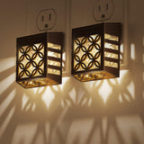 DORESshop Night Light, Night Lights Plug Into Wall [2 Pack], Plug in Night Light, Nightlight, Dusk to Dawn Sensor, Adjustable Brightness Night Lights for Bathroom, Hallway, Stairway, Soft White