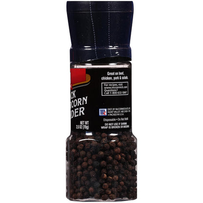 McCormick_Black_Peppercorn_Grinder,_For_Freshly_Ground_Pepper_While_Cooking_&_Tableside,_2.5_oz