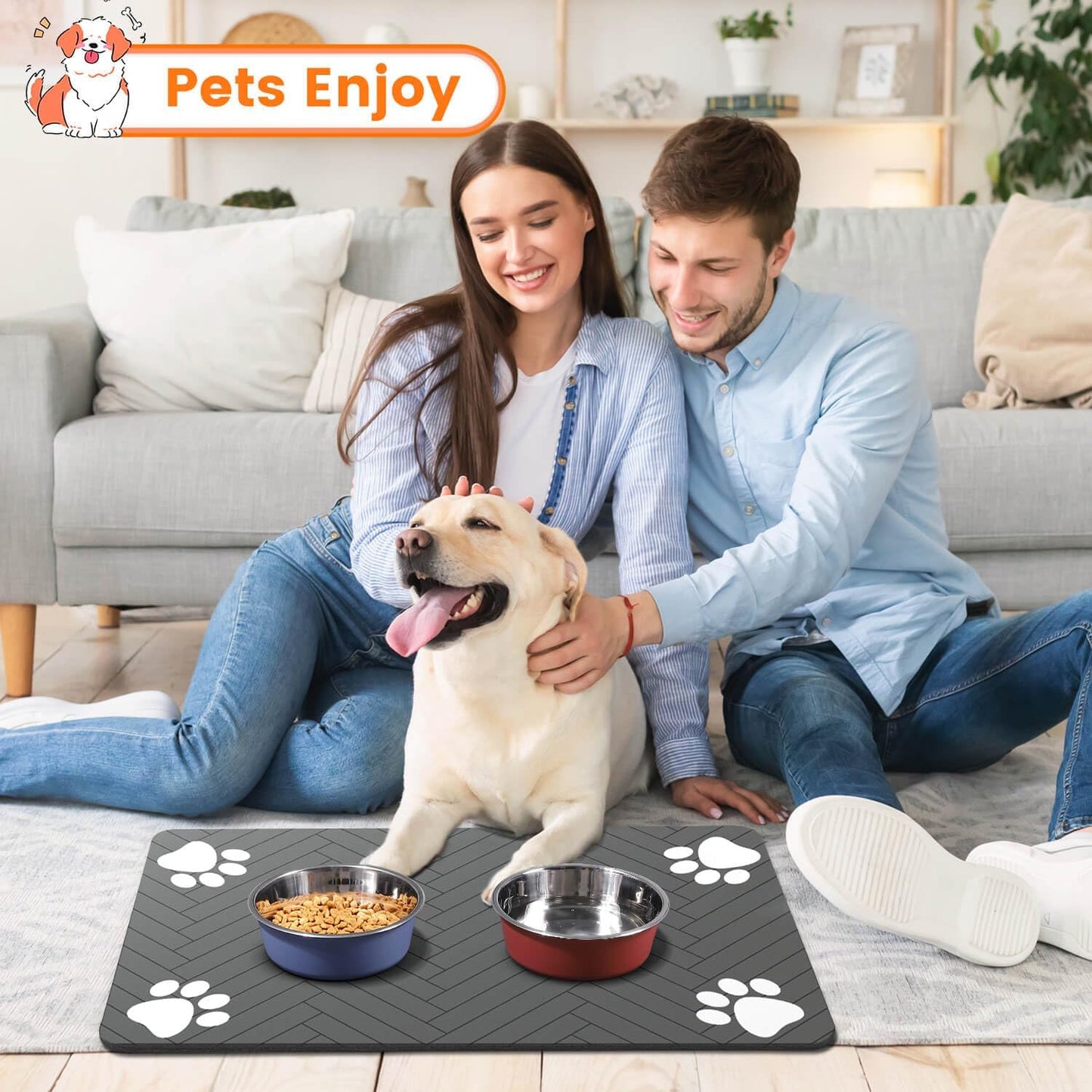 Pet_Feeding_Mat-Absorbent_Pet_Placemat_for_Food_and_Water_Bowl,_with_Waterproof_Rubber_Backing,_Quick_Dry_Water_Dispenser_Mat_for_Dog_and_Cat_(20"x12",_Striped_Dark_Gray)