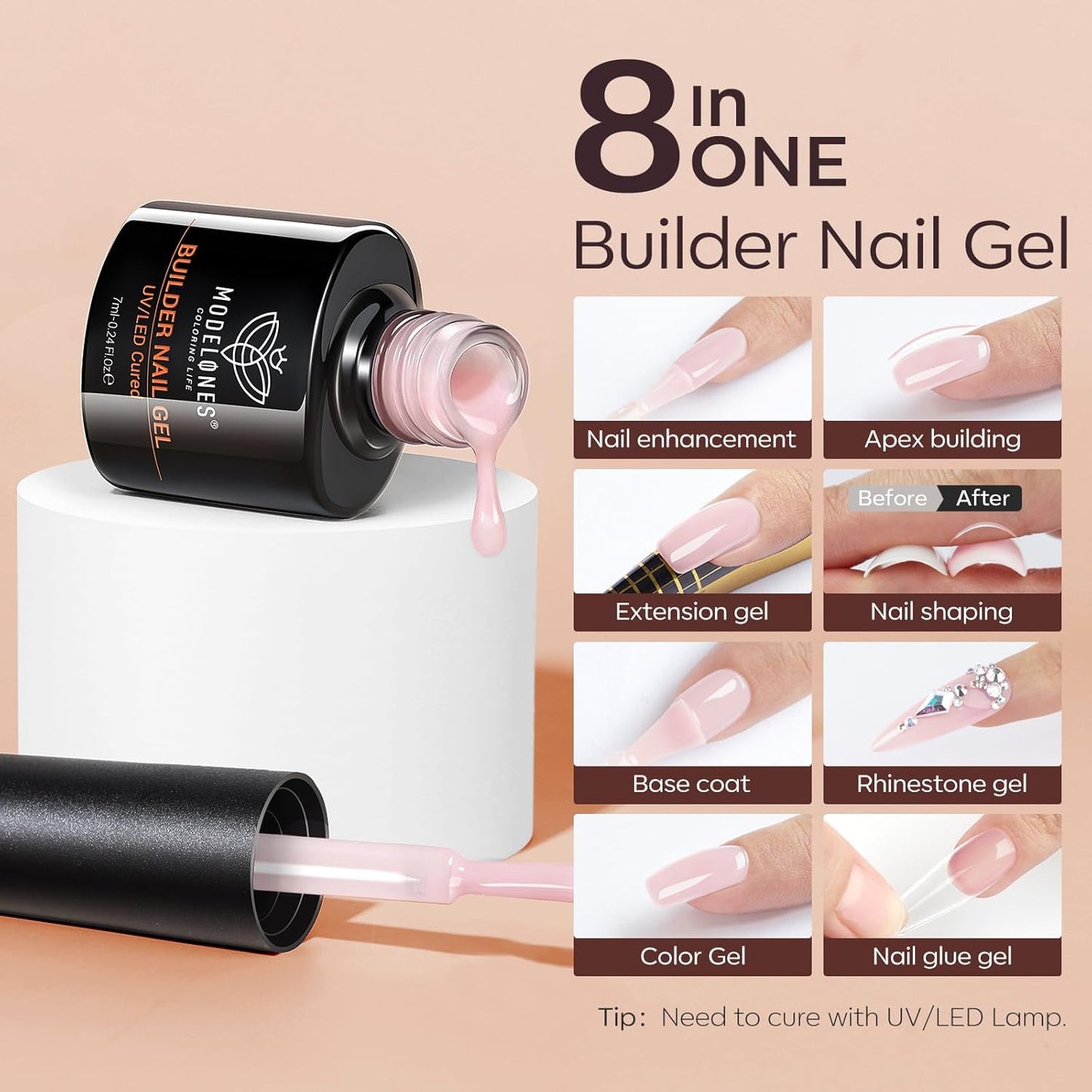 modelones_Builder_Nail_Gel_Polish_Set,_Base_Colors_Jelly_Nude_Pink_Hard_Strengthener_Rubber_Gel_Polish_8-in-One_Extension_LED_Nail_Lamp_Cured_6_Colors