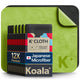 12 Pack - Black / Green