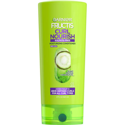 Garnier_Fructis_Curl_Nourish_Conditioner,_Curly_Hair_Conditioner_with_Coconut_Oil_and_Plant_Protein,_Up_to_48HR_Defined_Curls_for_all_Curl_Types,_21_Fl_Oz_(Packaging_May_Vary)