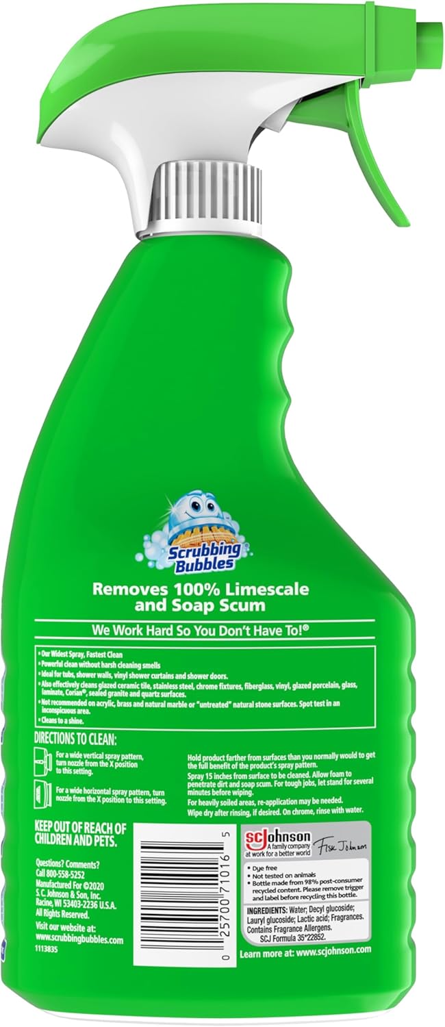 Scrubbing_Bubbles_Mega_Bathroom_and_Shower_Cleaner_Spray,_Foaming_Action_Removes_Limescale_and_Soap_Scum,_Rainshower_Scent,_32oz