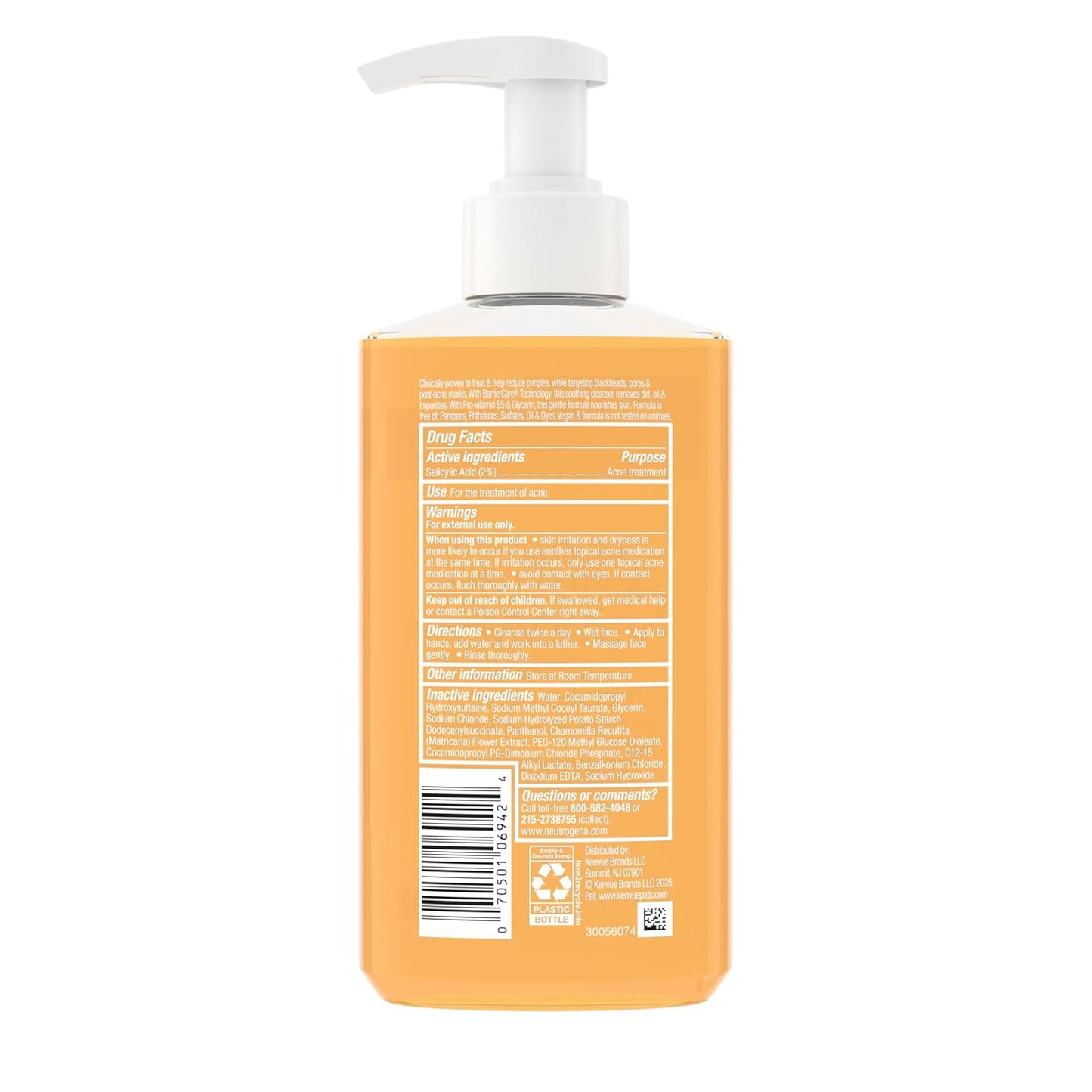 Neutrogena_Oil-Free_Acne_Face_Wash,_Fragrance_Free,_Sensitive_Skin_Facial_Cleanser_with_2%_Salicylic_Acid_Acne_Treatment_for_Face,_9.1_Fl_Oz