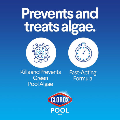 Clorox®_Pool&Spa™_Swimming_Pool_Algaecide,_Prevents_and_Treats_Pool_Algae,_Non-Foaming,_1_Quart_(Pack_of_1)