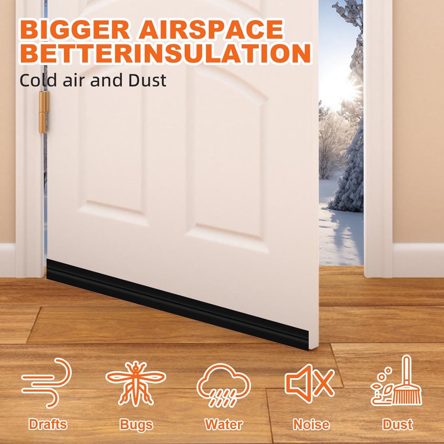Door_Draft_Stopper,_Door_Sweep_for_Bottom_of_Door,_Weather_Stripping_Door_Seal_Gap_Filler_Bottom_Blocker_Soundproofing_Cold_Air_Insulation_Save_Energy_Install_Quickly_Easily_(Black,_39‘’)