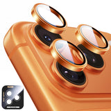 MAGIC JOHN for iPhone Camera Lens Protector [Alignment Kit&1:1 Invisible Fit] 9H Aerospace Tempered Glass, Ultra HD, Metal Individual Ring