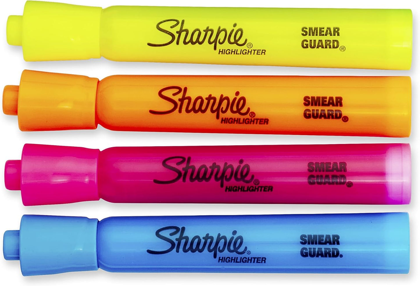 Sharpie_Accent_Tank-Style_Highlighters,_Assorted_Colors,_4_Count_-_Back_to_School,_Desk_Supplies