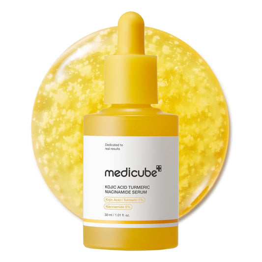 medicube_Kojic_Acid_Turmeric_Clarifying_&_Balancing_Capsule_Serum_for_Troubled_Skin_|_Soothing_&_Brightening_Facial_Serum_|_Niacinamide_&_Glow_Capsules_for_Hydration_and_Barrier_Support_|_1.01_fl.oz