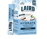 Laird Superfood HYDRATE Coconut Water Powder Drink Supplement with Coconut Water and Auqamin, All Natural, No Added Sugars, Gluten-Free, Non-GMO, Vegan