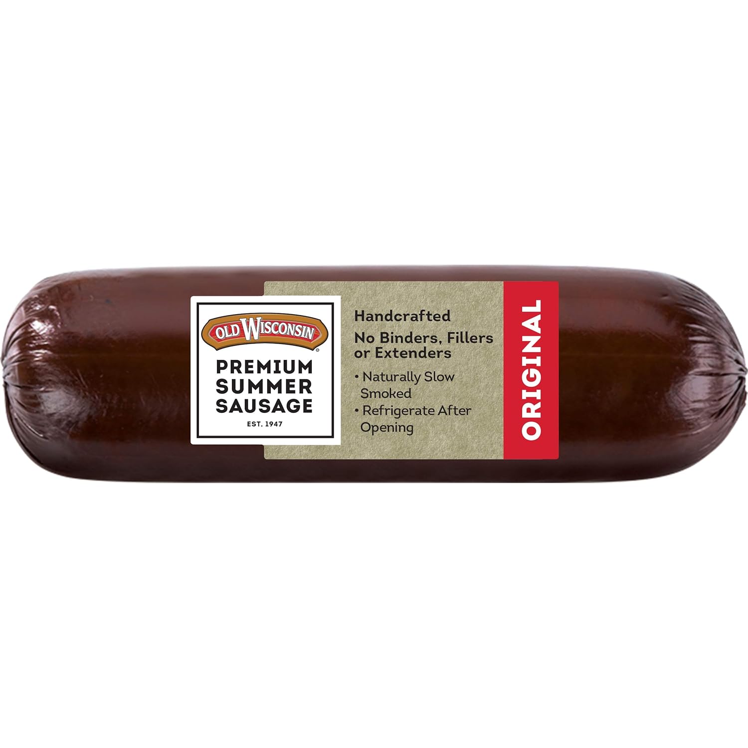 Old_Wisconsin_Premium_Summer_Sausage,_100%_Natural_Meat,_Charcuterie,_Ready_to_Eat,_High_Protein,_Low_Carb,_Keto,_Gluten_Free,_Original_Flavor,_8_Ounce