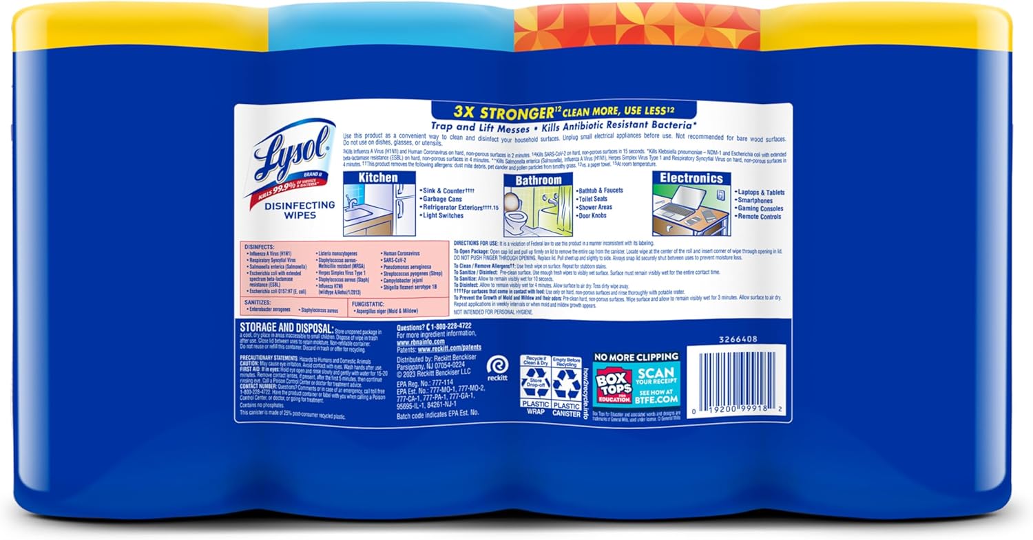 Lysol_Disinfecting_Wipes_Bundle,_Home_Apartment_Dorm_Room_Essentials_and_Cleaning_Supplies,_All_Purpose_Cleaner,_Multi-surface_Cleaning_Wipes,_Multi-Scent_Sanitizing_Wipes_Bundle,_80_Count_(4pk)