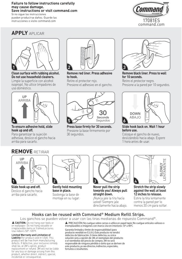 Command_Medium_Designer_Hooks,_9_Hooks_and_12_Strips,_Damage-Free_Hanging_Wall_Hook_with_Adhesive_Strips,_No_Tools_Great_for_Hanging,_Organization_and_Storage,_Holds_up_to_3_lb