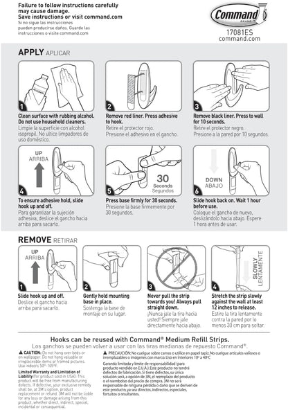 Command_Medium_Designer_Hooks,_9_Hooks_and_12_Strips,_Damage-Free_Hanging_Wall_Hook_with_Adhesive_Strips,_No_Tools_Great_for_Hanging,_Organization_and_Storage,_Holds_up_to_3_lb