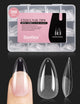 1-3-Almond Medium 288pcs (Etch X Nail Tips)