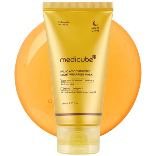 medicube_Wrapping_Mask_Kojic_Acid,_Turmeric,_Vitamin_C_Overnight_Peel_Off_Facial_Mask_|_Brighten_&_Defends_Against_Skin_Stress_for_a_Clear,_Glowing_Complexion_|_Korean_Skin_Care,_2.53_fl.oz
