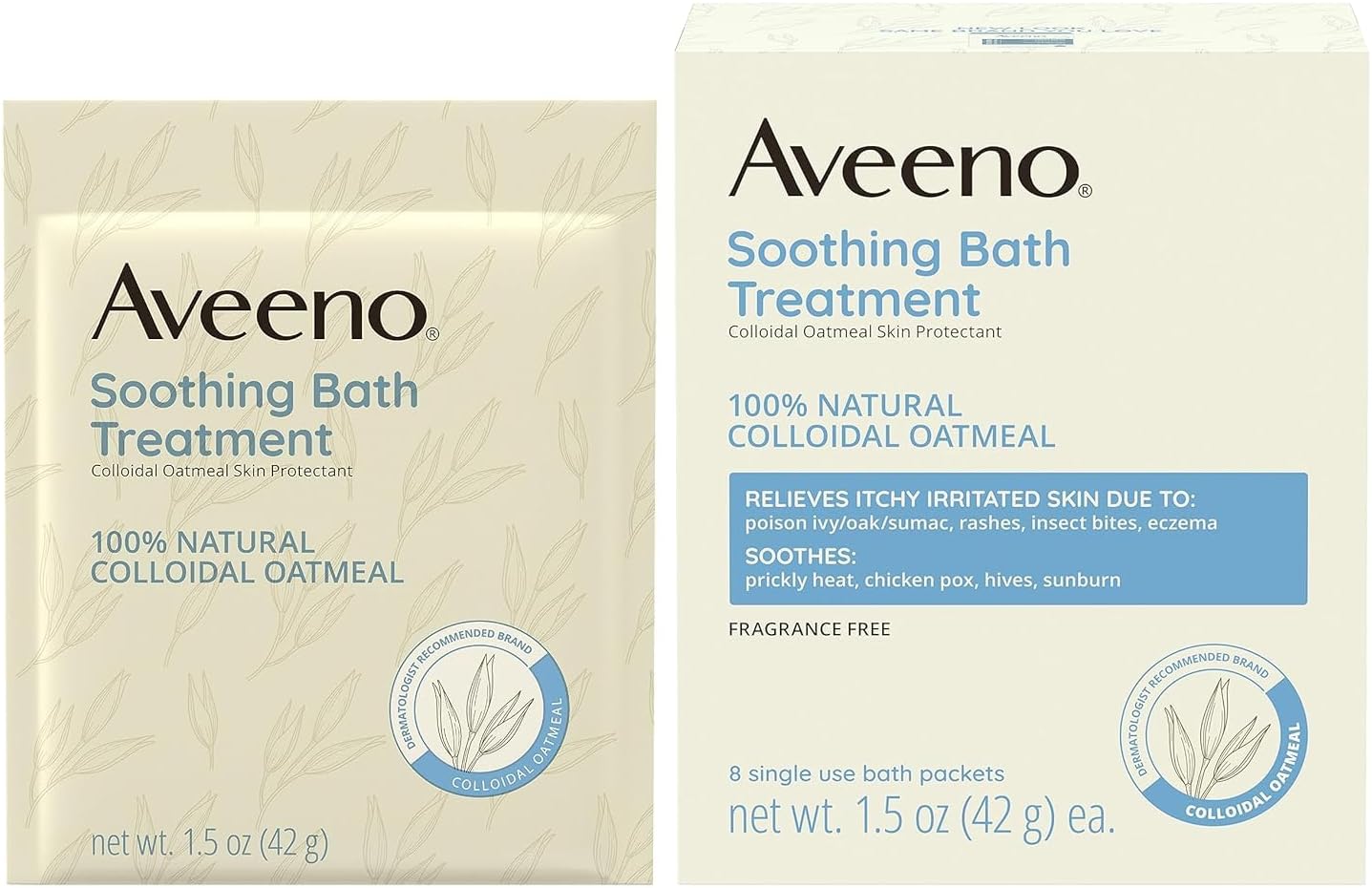 Aveeno_Fragrance_Free_Soothing_Bath_Treatment,_100%_Natural_Colloidal_Oatmeal,_Sensitive_Skin_Bath_Soak_for_Relief_of_Dry,_Itchy,_Irritated_Skin_Due_to_Eczema_&_Hives,_Bath_Packets,_8_ct._(Pack_of_2)