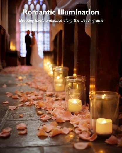 Homemory_48-Pack_Novelty_Flickering_Flameless_Tea_Lights_Candles,_200+Hours_Battery-Operated_LED_Fake_Candles_for_Wedding_Table_Centerpieces,Proposal,Anniversary,_White_Base,_Ø1.5''_×_H1.3''