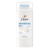 Dove Deodorant Stick Sensitive for 72 Hour Odor Protection Aluminum Free 2.4 oz