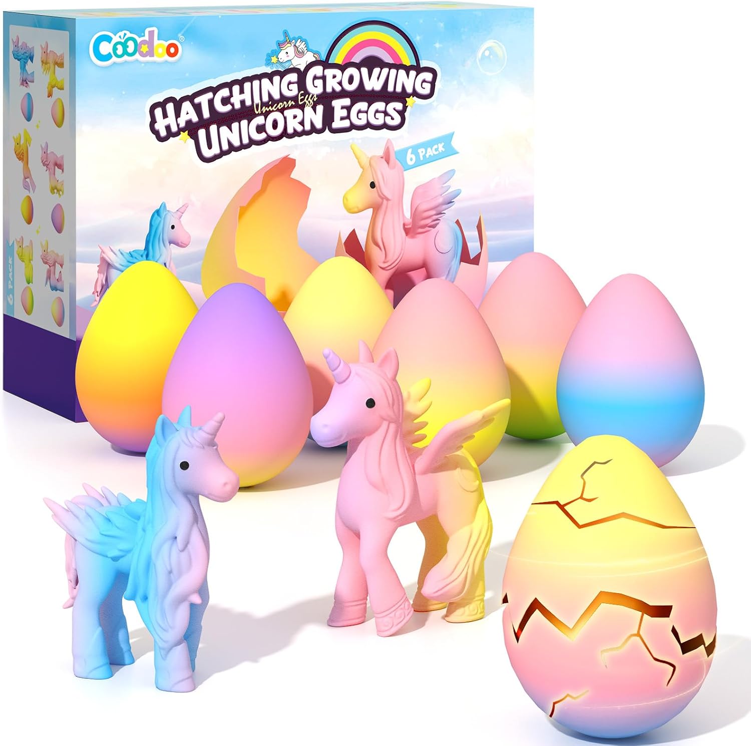 Coodoo_Unicorn_Hatching_Rainbow_Eggs_for_Kids_-_6_Pack_Unicorn_Toys_Craft_Kits_for_Boys_&_Girls,_Birthday_Easter_Basket_Stuffers_Crafts_Gift_for_Kids_3+_Year_Old_-_Girl_Gifts_for_Ages_3_4_5_6_7_8