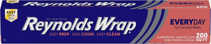 Reynolds_Wrap_Everyday_Strength_Aluminum_Foil_Roll,_Freezer_Safe_and_Grill_Safe,_Great_for_Foil_Packets_and_Home_Cooking,_12_Inches_Wide,_200_Total_Sq._Ft.