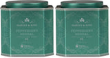 Harney & Sons Peppermint Herbal Tea in Sachets, Caffeine-Free Herbal, 30 Sachets