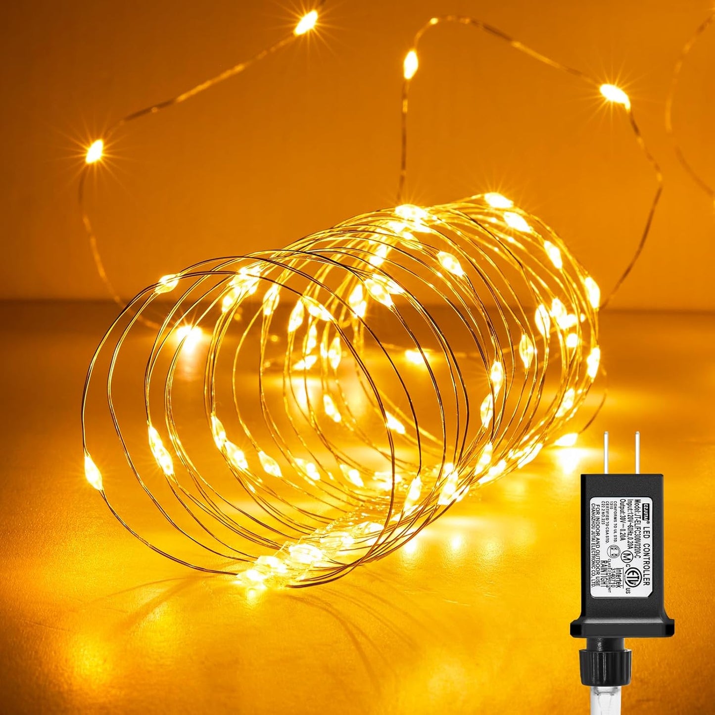 Minetom_Fairy_Lights_Plug_in,_LEDs_Waterproof_Silver_Wire_Firefly_Lights,_Adaptor_Included,_Starry_String_Lights_for_Wedding_Indoor_Outdoor_Christmas_Patio_Garden_Decoration