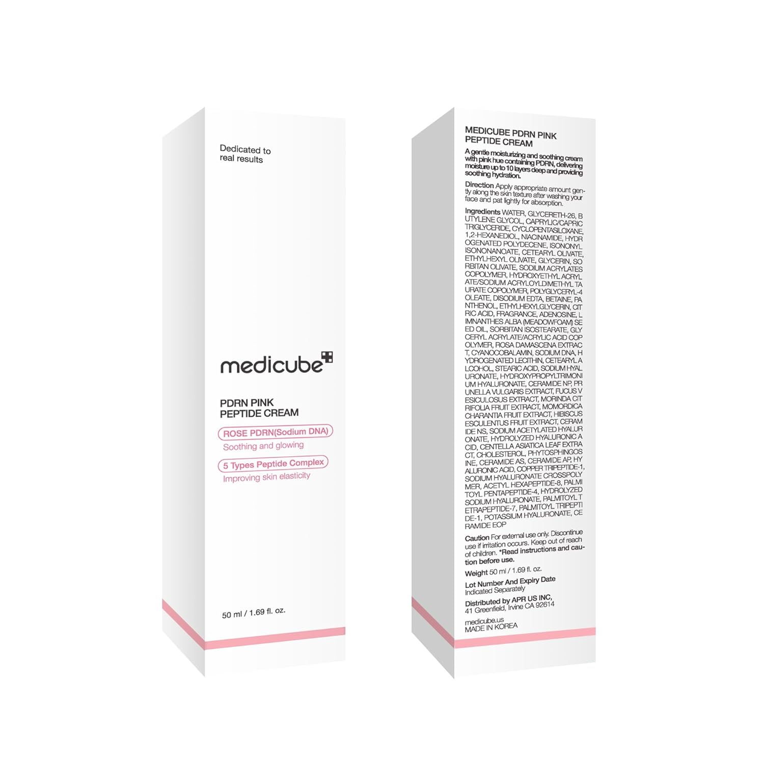 medicube_PDRN_Pink_Hyaluronic_Moisturizing_Cream_|_Blemish_Recovery,_Relief_&_Hydrating_Care_|_Restores_Skin_Elasticity_&_Glow_|_Korean_Skincare_for_Even_Skin_Tone_&_Pore_Care_|_50ml_/_1.69_fl.oz.