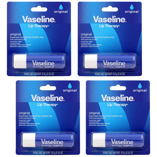 Vaseline_Lip_Therapy_Care_Original,_Fast-Acting_Nourishment,_Ideal_for_Chapped,_Dry,_Cracked,_or_Damaged_Lips,_Lip_Balm,_0.16_Ounce_(Pack_of_4)