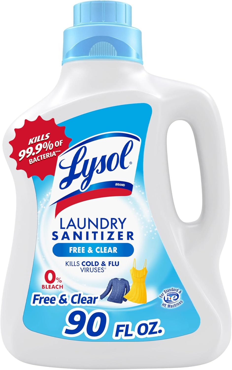 Lysol_Laundry_Sanitizer_Additive,_Free_&_Clear,_Free_from_Fragrance_and_Dyes,_0%_Bleach_Laundry_Sanitizer,_Bacteria-causing_Laundry_Odor_Eliminator,_Unscented,_90_Fl_Oz_(Pack_of_1)_-_Package_May_Vary