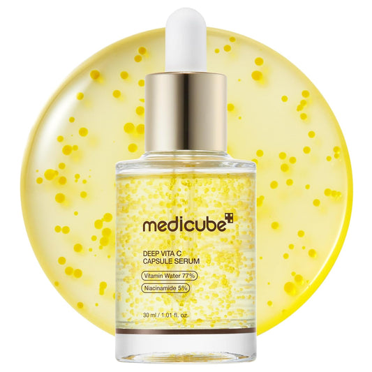 medicube_Deep_Vitamin_C_Capsule_Serum_|_Hydrating_Vitamin_C_Serum_for_Dull_&_Uneven-Looking_Skin_with_Visible_Concerns_|_Liposome_Capsules_for_Smooth,_Radiant_Texture_|_Korean_Skincare_1.01_fl.oz