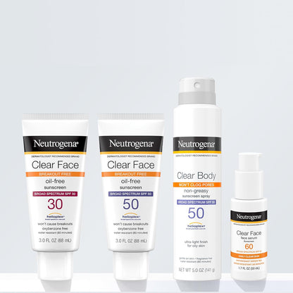 Neutrogena_Clear_Face_Sunscreen_for_Acne-Prone_Skin_SPF_30,_Broad_Spectrum_Facial_Sunscreen_Lotion,_Lightweight,_Non_Comedogenic,_Oil-,_Fragrance-_&_Oxybenzone-Free_Water_Resistant_(80_min),_3_fl._oz
