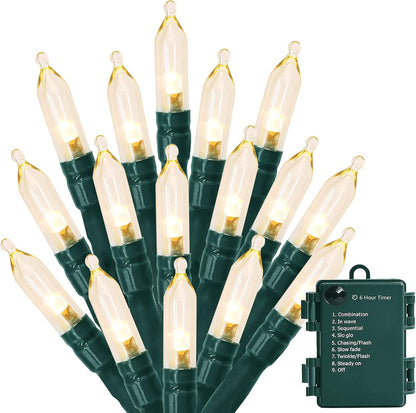 MASHANG_Christmas_Lights_-_Battery_Operated_String_Lights_50_LED_Xms_Mini_Lights_8_Modes_Green_Wire_Mini_Light_Set_with_Timer_for_Xmas_Tree_Wreath_Party_Indoor_Outdoor_Decor,_Waterproof,_Warm_White