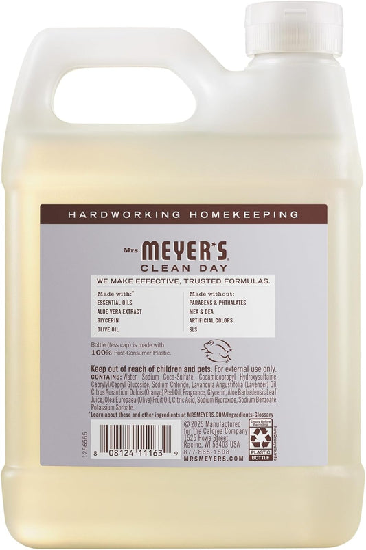 MRS._MEYER'S_CLEAN_DAY_Hand_Soap_Refill,_Lavender_Scent,_33_Fl_Oz_Bottle