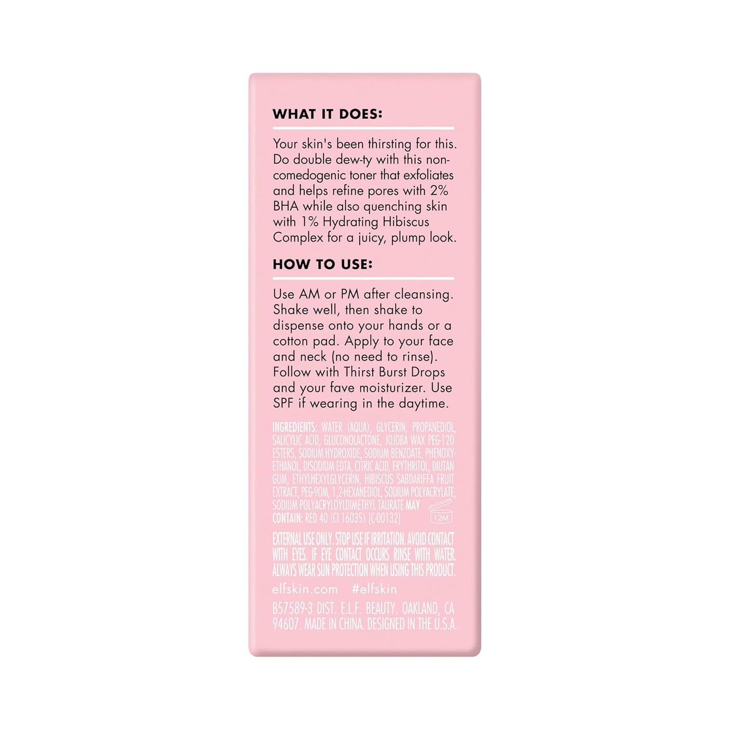e.l.f._Thirst_Burst_Pore-fecting_Toner_Mini,_Hydrating_&_Exfoliating_for_Face,_Smooths,_Plumps,_Pore-Minimizing,_Infused_with_Salicylic_Acid,_Vegan_&_Cruelty-Free