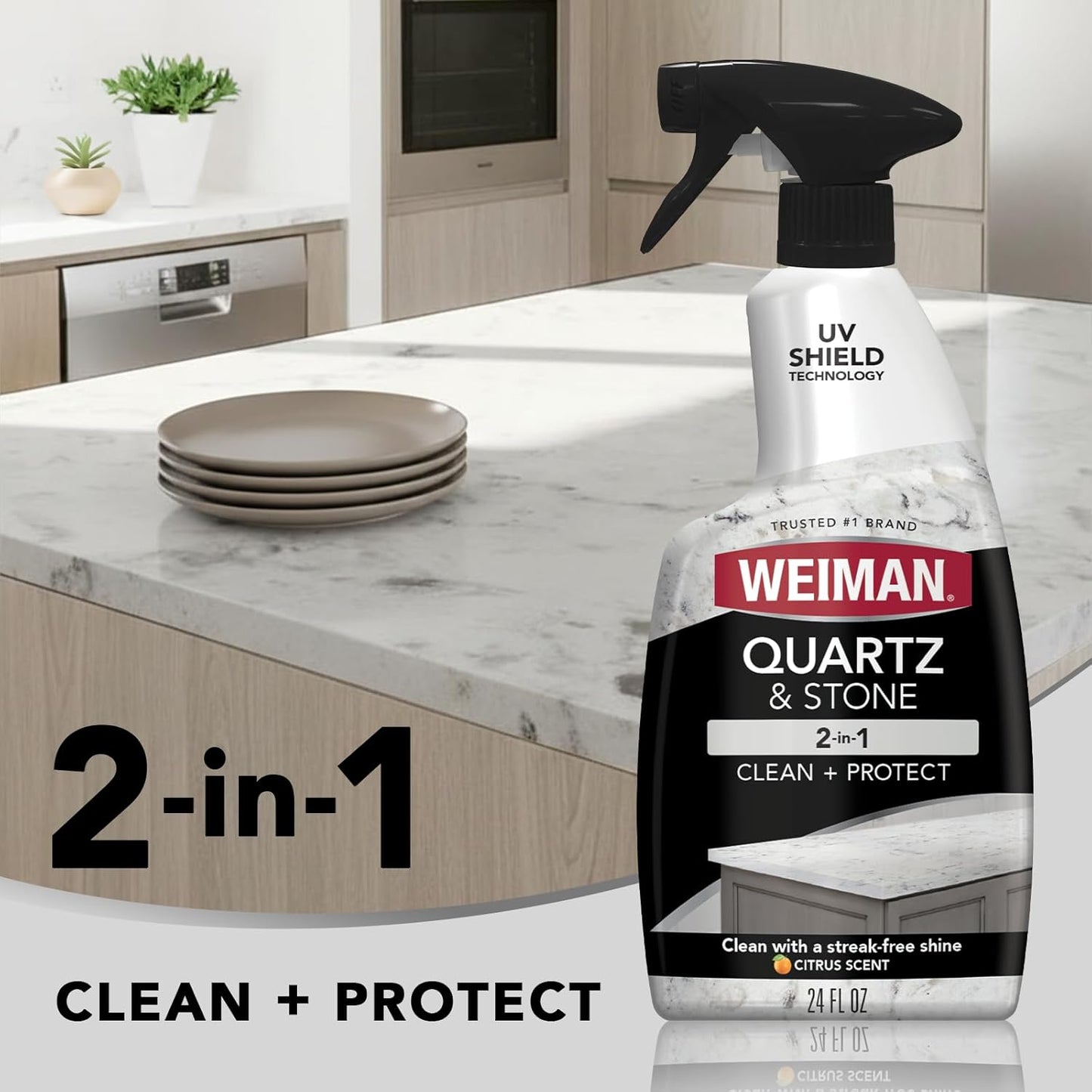 Weiman_Quartz_Countertop_Cleaner_and_Polish_-_Clean_and_Shine_Your_Countertops_Islands_and_Stone_Surfaces_with_UV_Protection,_24_Ounce_with_MicroFiber_Towel,_2_Pack