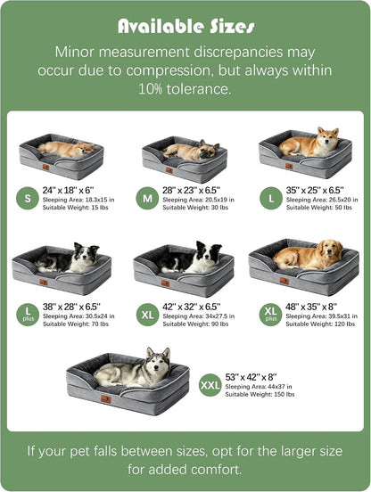 Orthopedic_Dog_Bed_with_Sides_-_Dog_Sofa_Beds_for_Medium_Dogs,_Supportive_Foam_Pet_Couch_Bed_with_Washable_Removable_Cover,_Waterproof_Lining_and_Non-Slip_Bottom,_Grey_-_M
