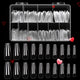 3-8-Long Coffin 500pcs (Clear)