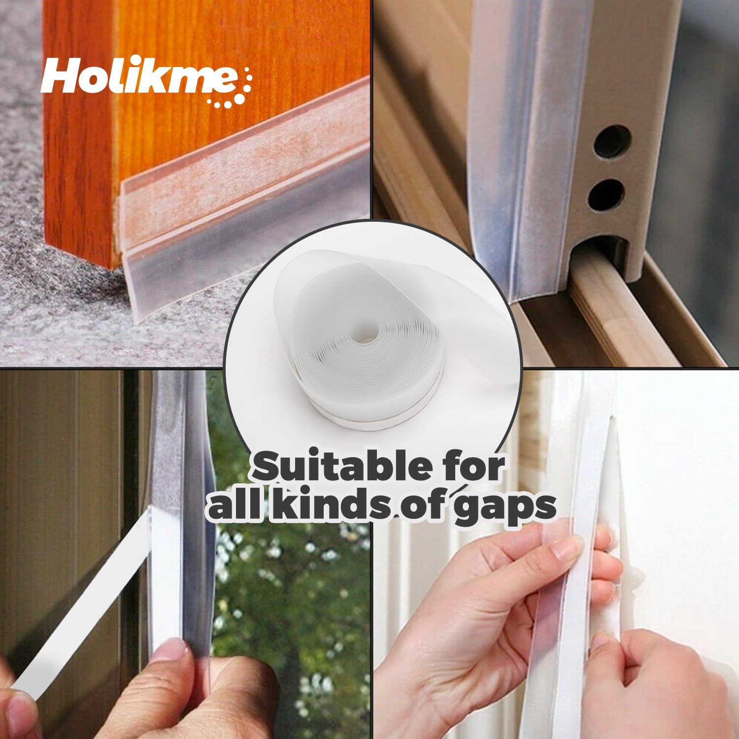 Holikme_Weather_Stripping_Door_Seal_Strip_33_Feet,_Sealing_Sticker_Sealing_Tape_for_Door_Draft_Stopper_Adhesive_for_Doors,_Suitable_for_Windows,_Doors