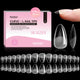 0-0-1-Almond Short 640pcs (Curve-EX Nail Tips)