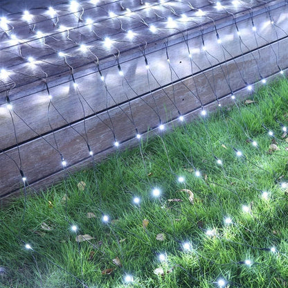 iBaycon_4ft_x_6ft_Christmas_Net_Mesh_Lights,_8_Modes_Timer_Connectable_Waterproof_Christmas_Lights_for_Trees,_Bushes,_Wedding,_Garden,_Outdoor_Decorations_(White,_1PACK)
