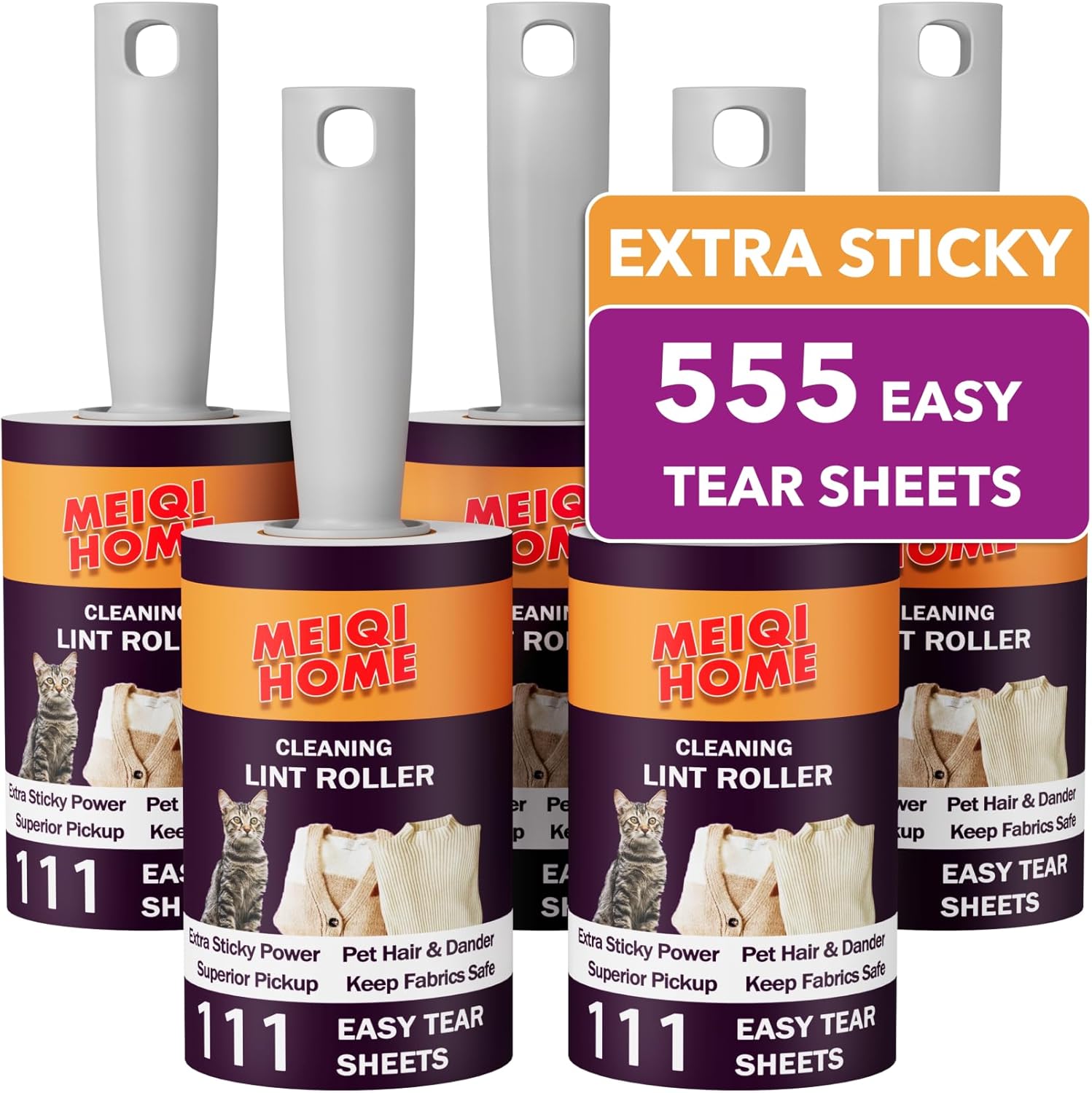 Lint_Rollers_for_Pet_Hair_Extra_Sticky,_555_Sheets_Mega_Value_Set_Lint_Roller_with_5_Upgraded_Handles,_5_Rollers_Portable_Pet_Lint_Remover_for_Clothes,_Furniture,_Carpet,_Dog_&_Cat_Hair_Removal