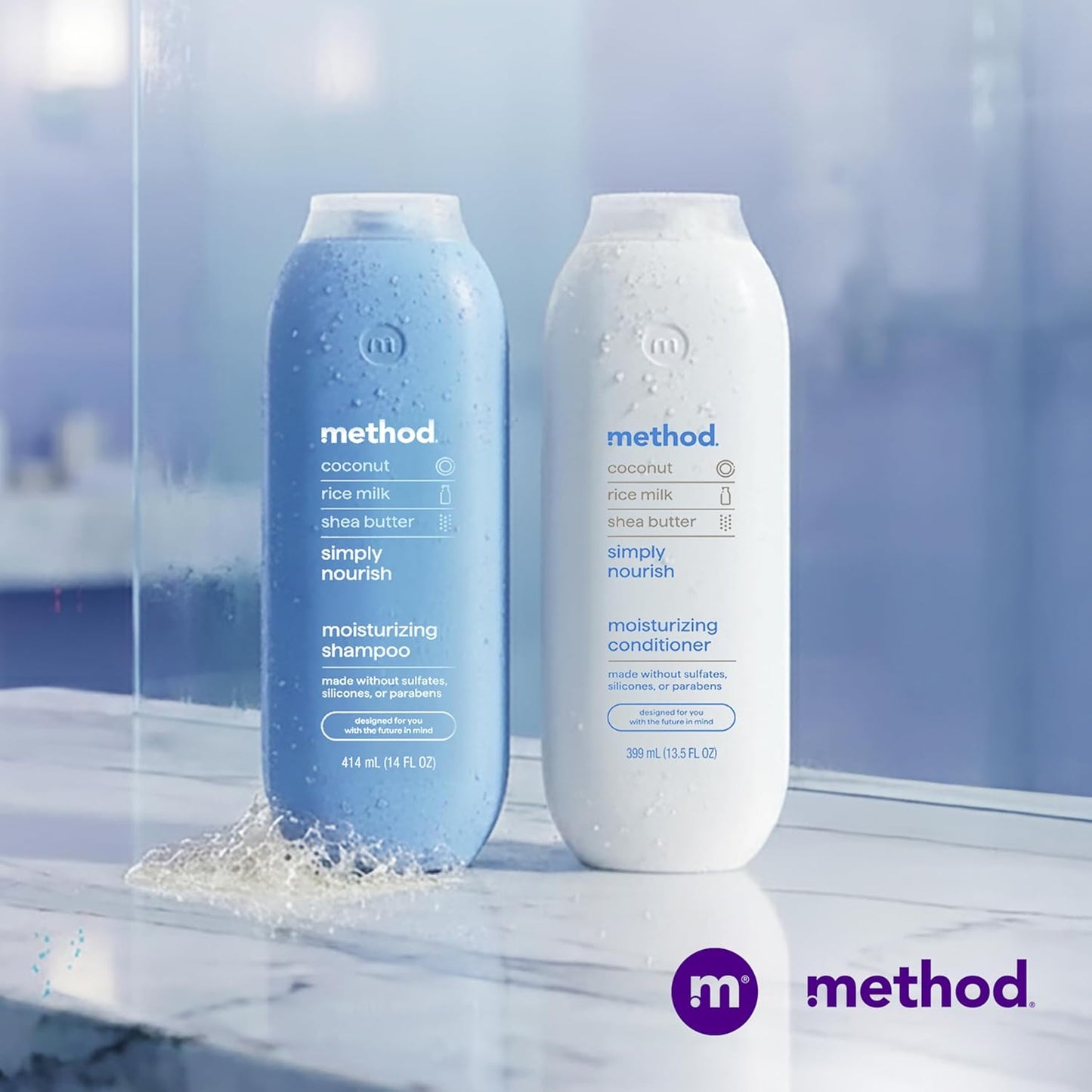 Method_Moisturizing_Shampoo,_Simply_Nourish_-_Hydrates_and_Revives_Dry_Hair,_Safe_for_Color-Treated_Hair_–_Sulfate_Free_and_Cruelty_Free_-_14_oz