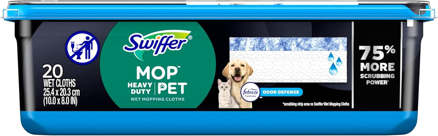 Swiffer_Heavy_Duty_Mop_Wet_Multi-Surface_Cloth_Refills_for_Floor_Mopping_and_Cleaning,_Pet_with_Febreze_Odor_Defense,_20_count