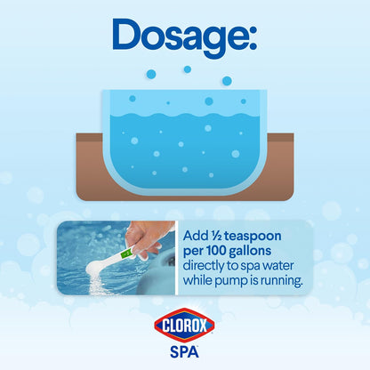 Clorox®_Pool&Spa™_Spa_Water_All-in-One_Sanitizer_&_Shock,_Destroys_Contaminants,_Clears_Cloudy_Water,_2LB_(Pack_of_1)