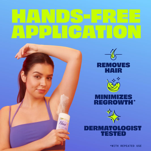 Nair_Glide_On_Hair_Removal_Cream,_Arm,_Leg,_and_Bikini_Hair_Remover,_Depilatory_Cream,_3.3_Oz_Stick