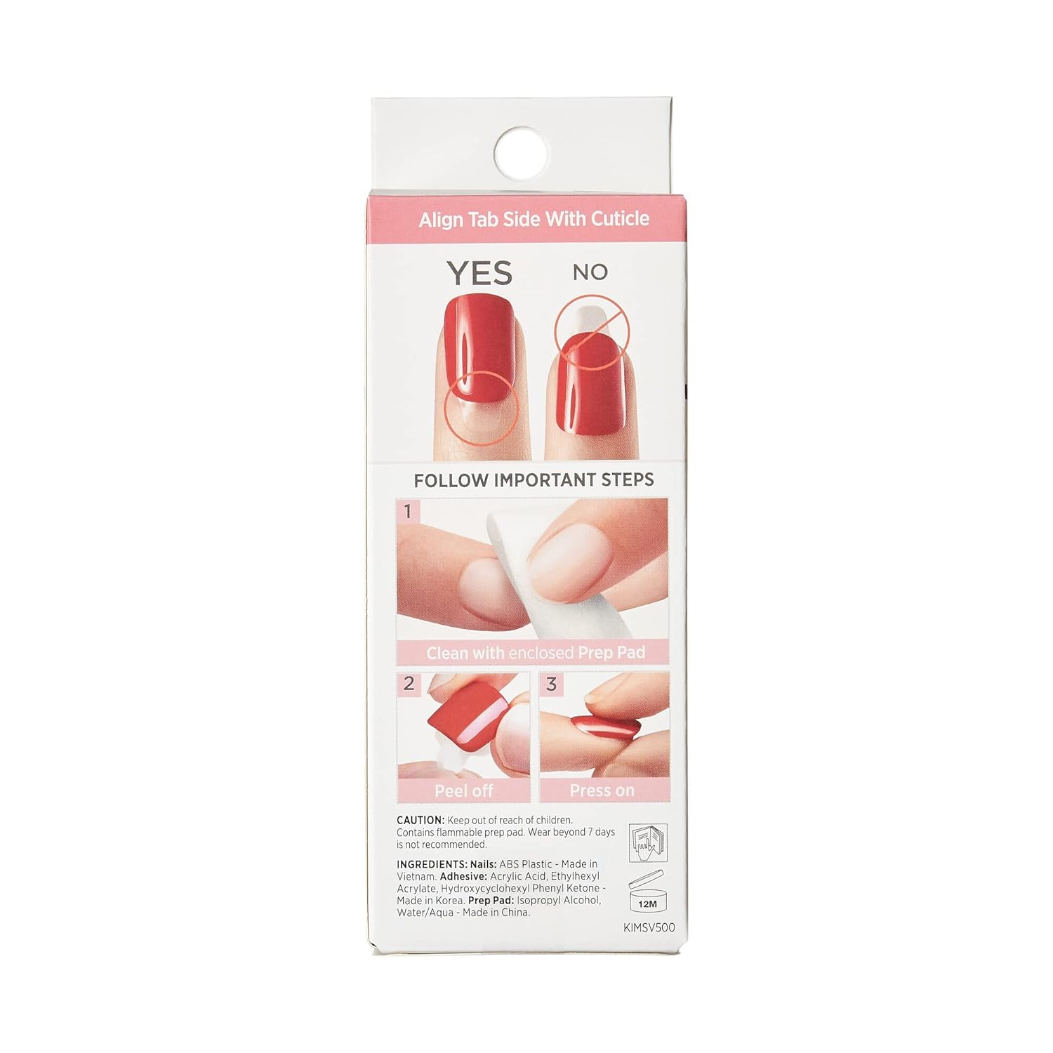 KISS_imPRESS_No_Glue_Mani_Press_On_Nails,_Design,_'My_Worth',_White,_Short_Size,_Squoval_Shape,_Includes_30_Nails,_Prep_Pad,_Instructions_Sheet,_1_Manicure_Stick,_1_Mini_File