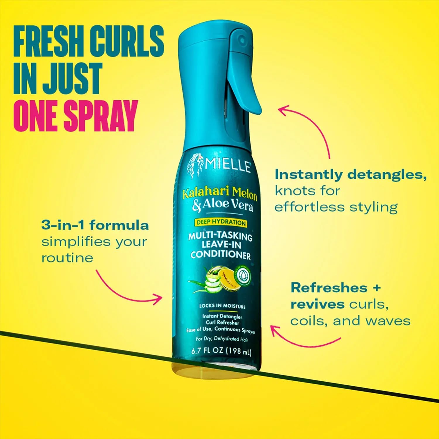 Mielle_Organics_Kalahari_Melon_&_Aloe_Vera_Multi-Tasking_Leave_In_Conditioner_Spray_-_3-in-1_Hair_Detangler_Spray,_Curl_Refresher_&_Moisturizer_for_Dry,_Curly_&_Textured_Hair,_6.7_Ounce